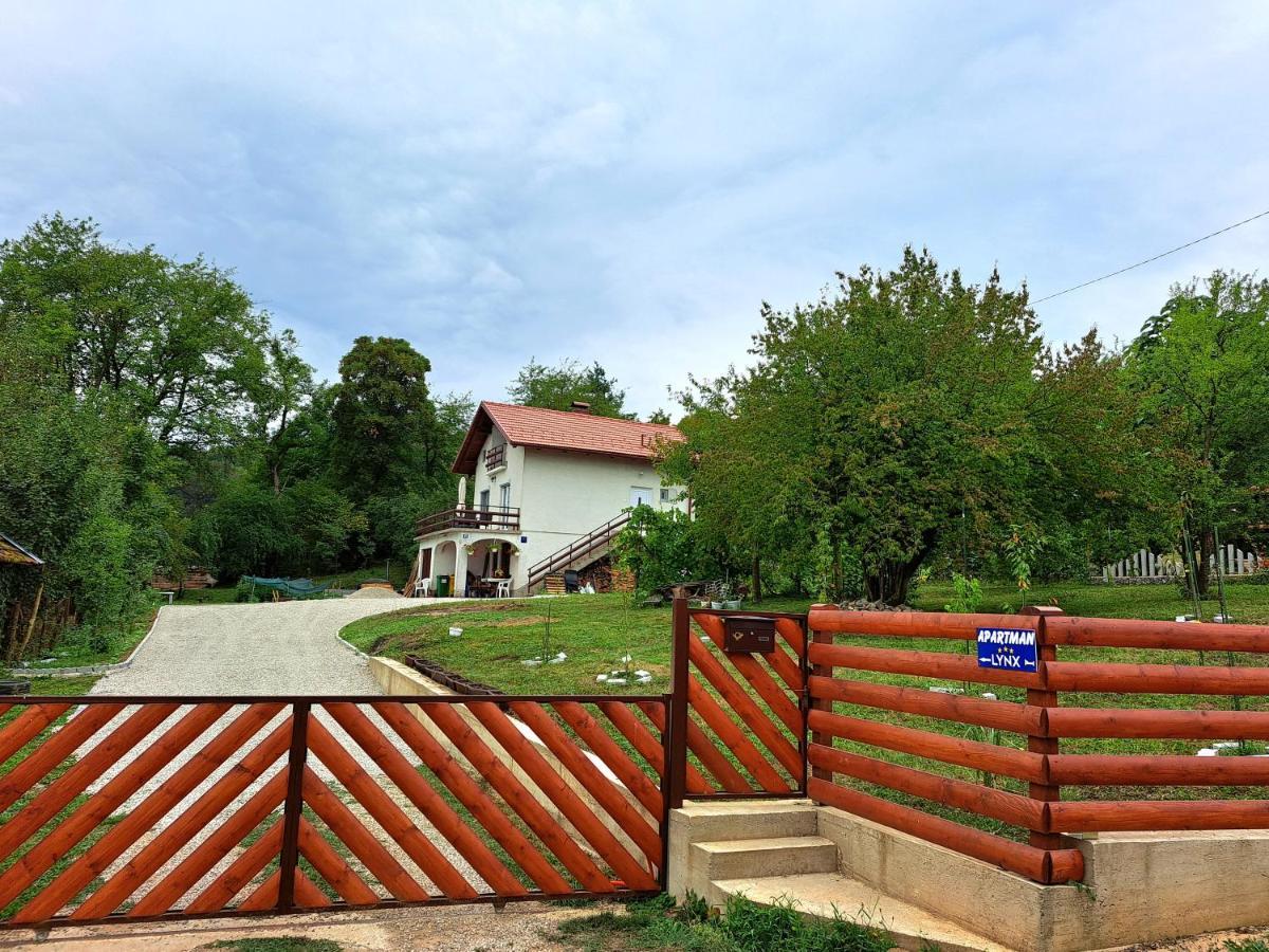 Apartman Lynx On Lake Sabljaci Ogulin Bagian luar foto